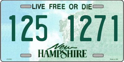 NH license plate 1251271