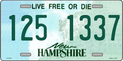 NH license plate 1251337