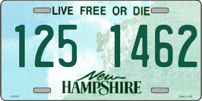 NH license plate 1251462