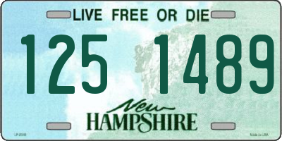 NH license plate 1251489