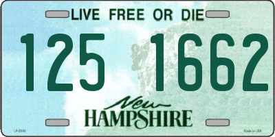NH license plate 1251662