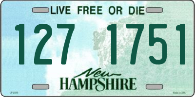 NH license plate 1271751