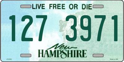 NH license plate 1273971