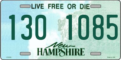 NH license plate 1301085