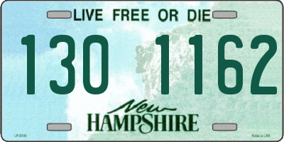 NH license plate 1301162