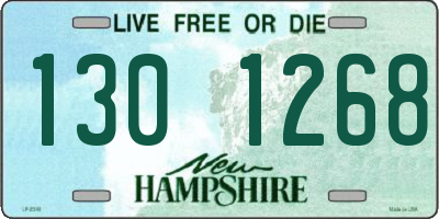 NH license plate 1301268