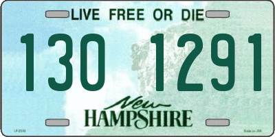 NH license plate 1301291