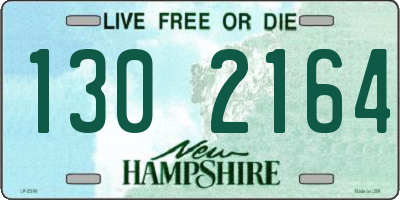 NH license plate 1302164