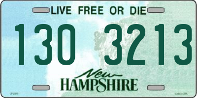 NH license plate 1303213
