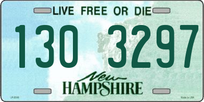 NH license plate 1303297