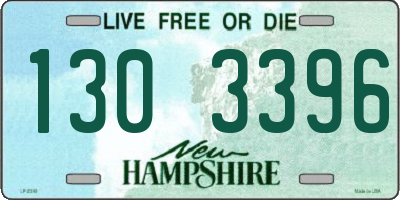 NH license plate 1303396
