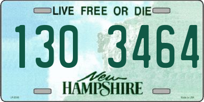 NH license plate 1303464