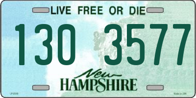 NH license plate 1303577