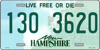 NH license plate 1303620
