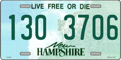 NH license plate 1303706