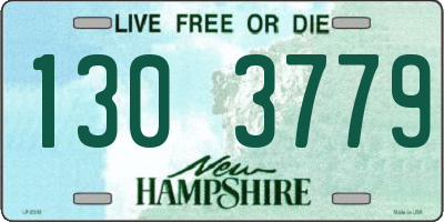 NH license plate 1303779