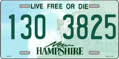 NH license plate 1303825