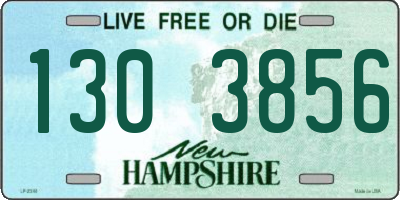 NH license plate 1303856