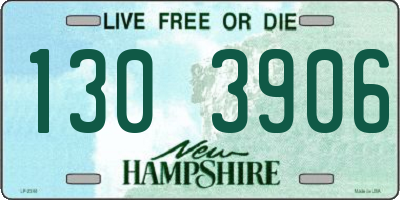 NH license plate 1303906