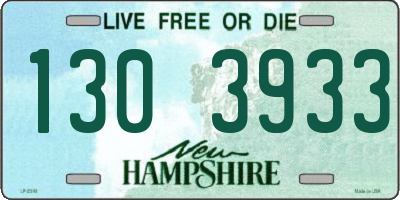 NH license plate 1303933