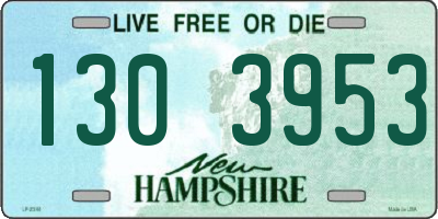 NH license plate 1303953