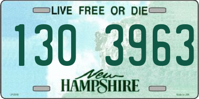 NH license plate 1303963