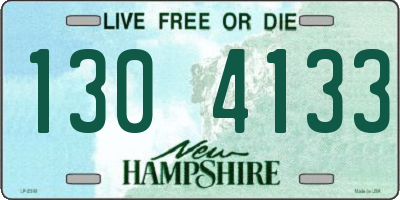 NH license plate 1304133