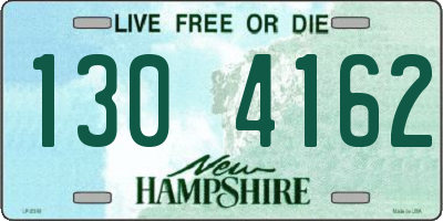 NH license plate 1304162