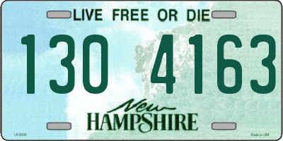 NH license plate 1304163