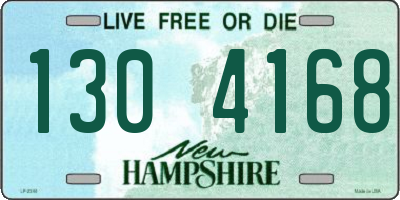 NH license plate 1304168