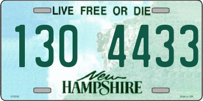 NH license plate 1304433