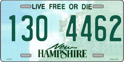 NH license plate 1304462