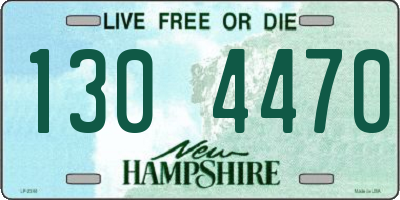 NH license plate 1304470