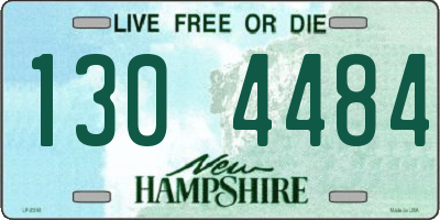 NH license plate 1304484