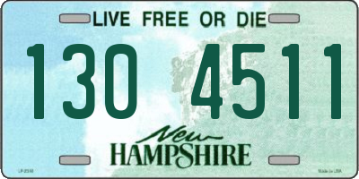 NH license plate 1304511