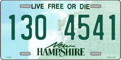 NH license plate 1304541