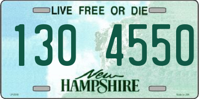 NH license plate 1304550