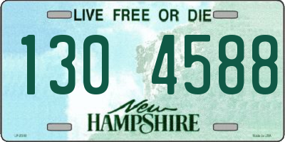 NH license plate 1304588