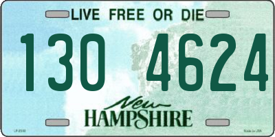 NH license plate 1304624