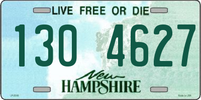 NH license plate 1304627