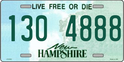NH license plate 1304888