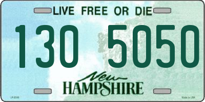 NH license plate 1305050