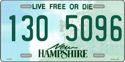 NH license plate 1305096