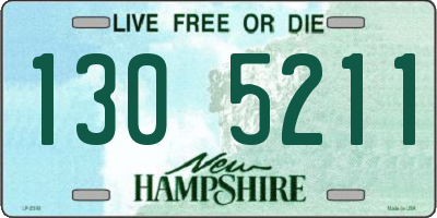 NH license plate 1305211