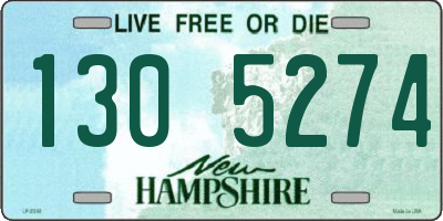 NH license plate 1305274