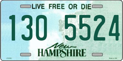 NH license plate 1305524