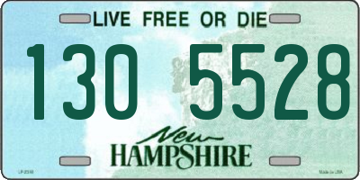 NH license plate 1305528