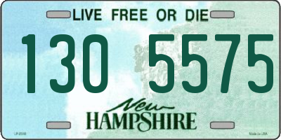 NH license plate 1305575