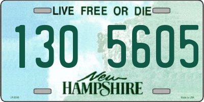 NH license plate 1305605