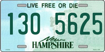 NH license plate 1305625